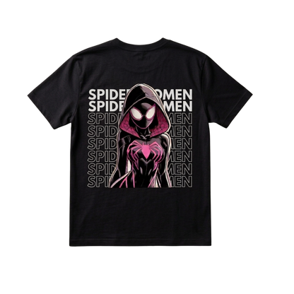 Spider-Man Couple T-Shirt | Matching Marvel Couple Tee | Front & Back Print | Premium Cotton | Dakestore