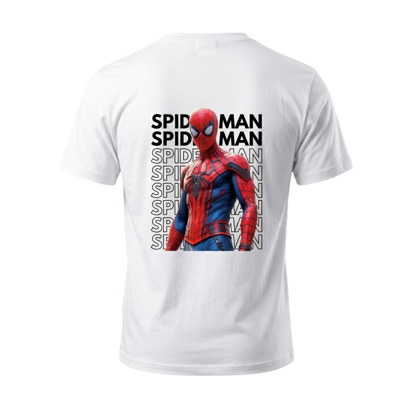 Spider-Man Couple T-Shirt | Matching Marvel Couple Tee | Front & Back Print | Premium Cotton | Dakestore