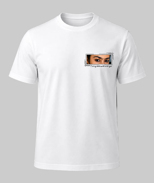 Only You Personalized Eyes T-Shirt | Romantic Couple Gift