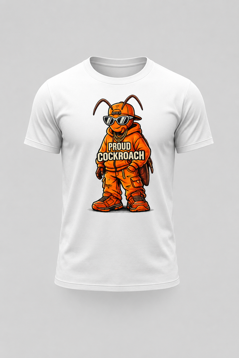 Proud Cockroach Regular Fit T-Shirt