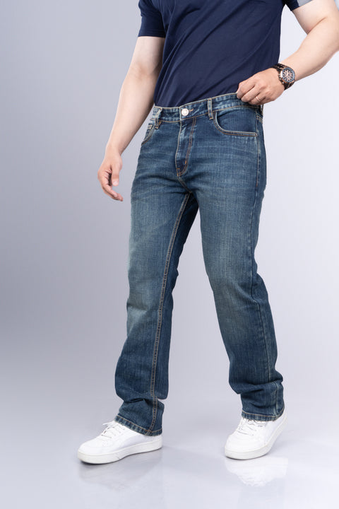 DAKE Men’s Vintage Washed Indigo Jeans