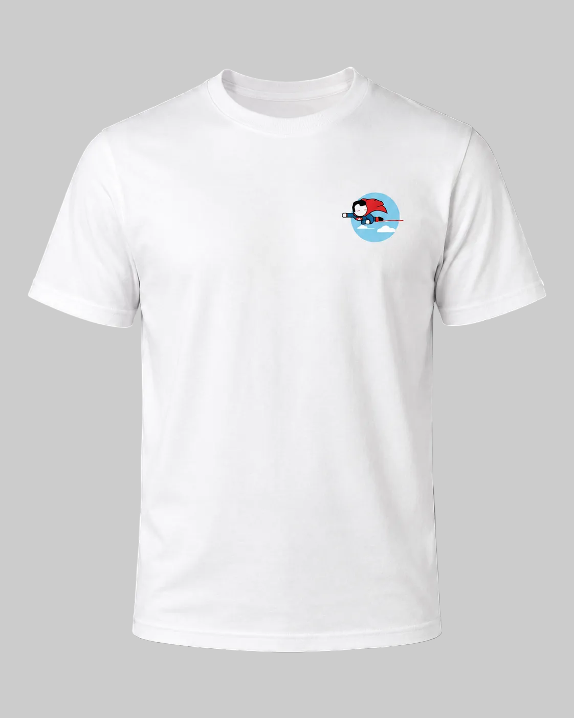 Superhero Couple T-Shirt | Matching Couple Graphic Tee