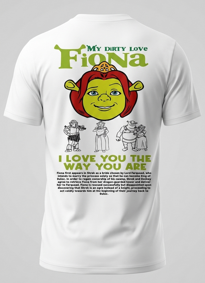Shrek & Fiona Couple T-Shirt – Matching Couple Edition
