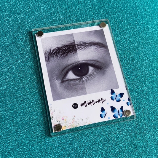 Custom Spotify Eye Photo Acrylic Frame