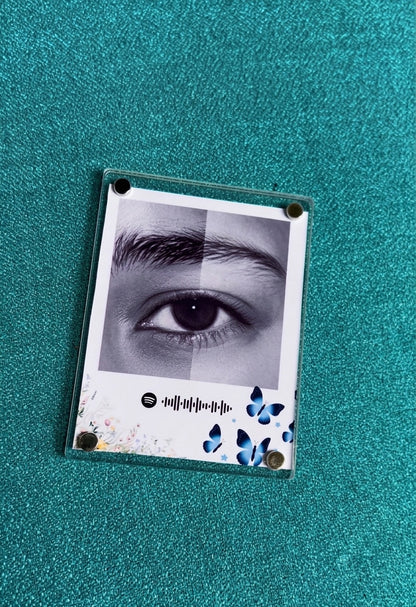 Custom Spotify Eye Photo Acrylic Frame