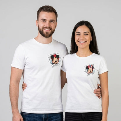 Mickey & Minnie Couple T-Shirt Set