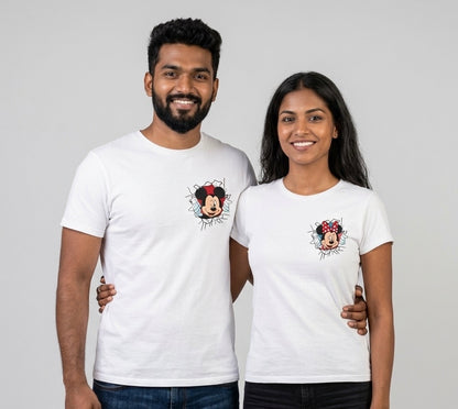 Mickey & Minnie Couple T-Shirt Set