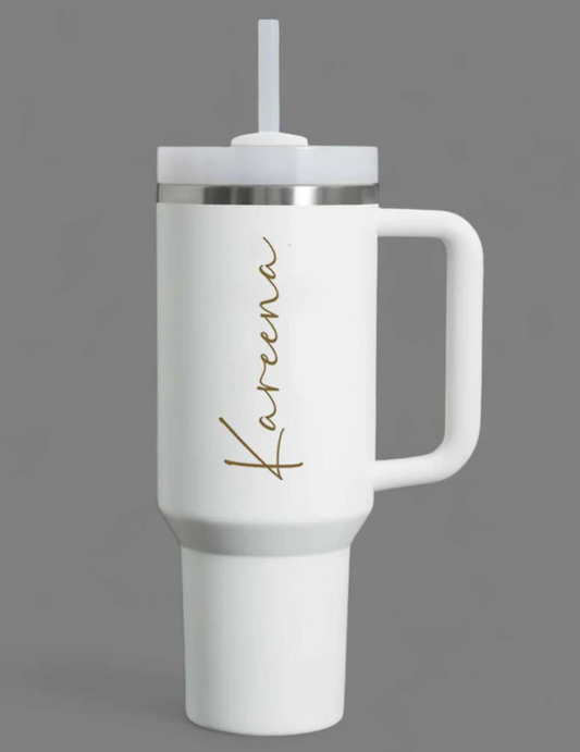 Personalized Coffee Tumbler Large Insulated Travel Mug 1200ml