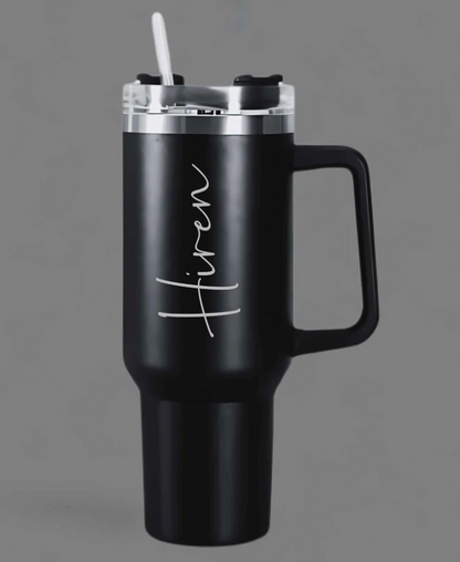 Personalized Coffee Tumbler Large Insulated Travel Mug 1200ml