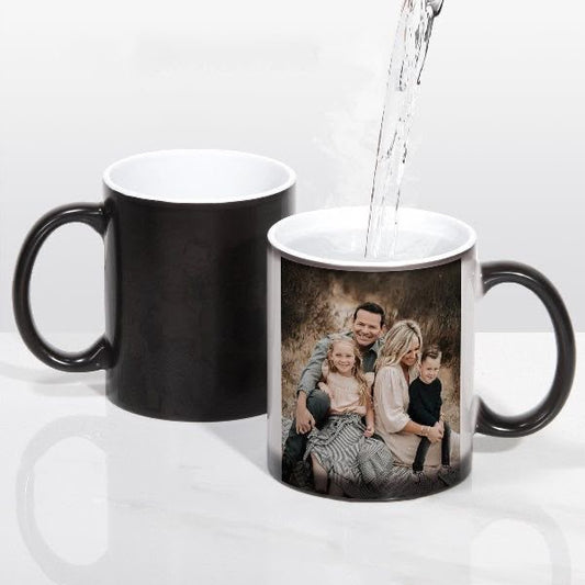 Personalized Magic Mug | Custom Photo Color Changing Coffee Mug