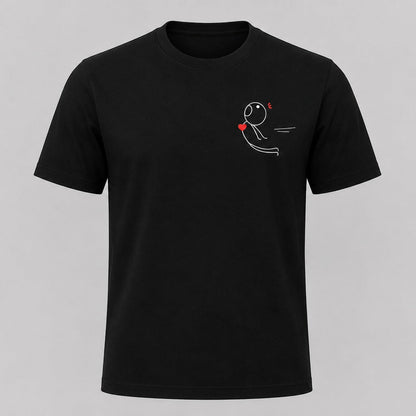 Magnetic Love Graphic T-Shirt – Cute Couple Cotton Tee